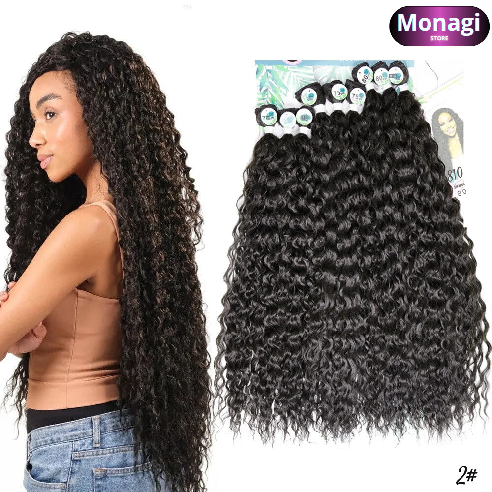 Extensões Cabelo Bio Fibra Orgânica 300g 9 Peças - Alta Qualidade, Natural e Durável