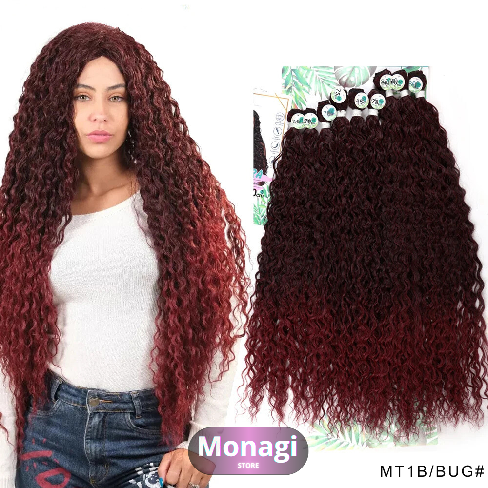 Extensões Cabelo Bio Fibra Orgânica 300g 9 Peças - Alta Qualidade, Natural e Durável