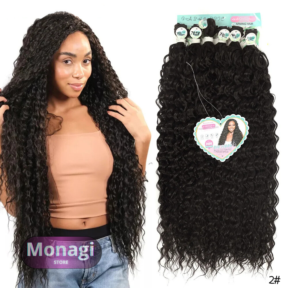 Cabelo Para Entrelace Bio Fibra 70cm – Beleza e Qualidade