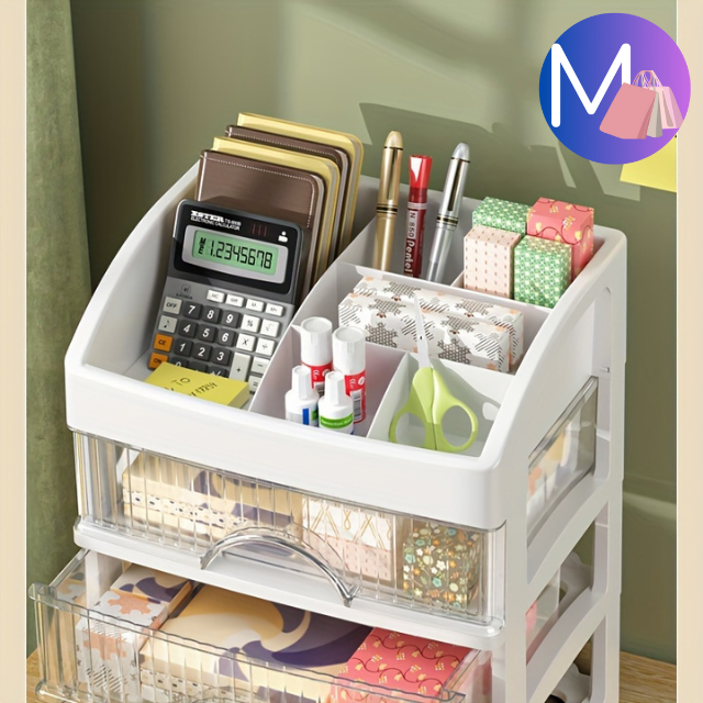 Organizador Multi-Camadas para Maquiagem e Joias