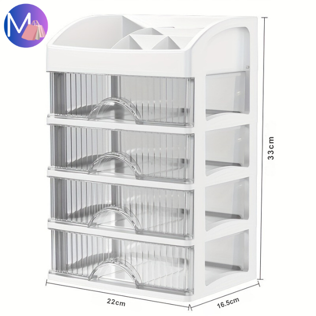 Organizador Multi-Camadas para Maquiagem e Joias