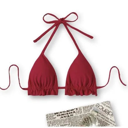 Biquíni Cortininha Franzido Monagi