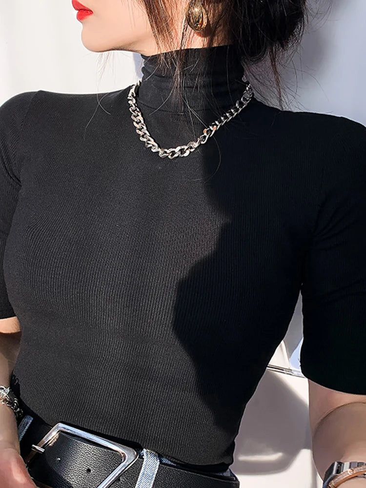 Camisa Básica Feminino com Elegância Monagi